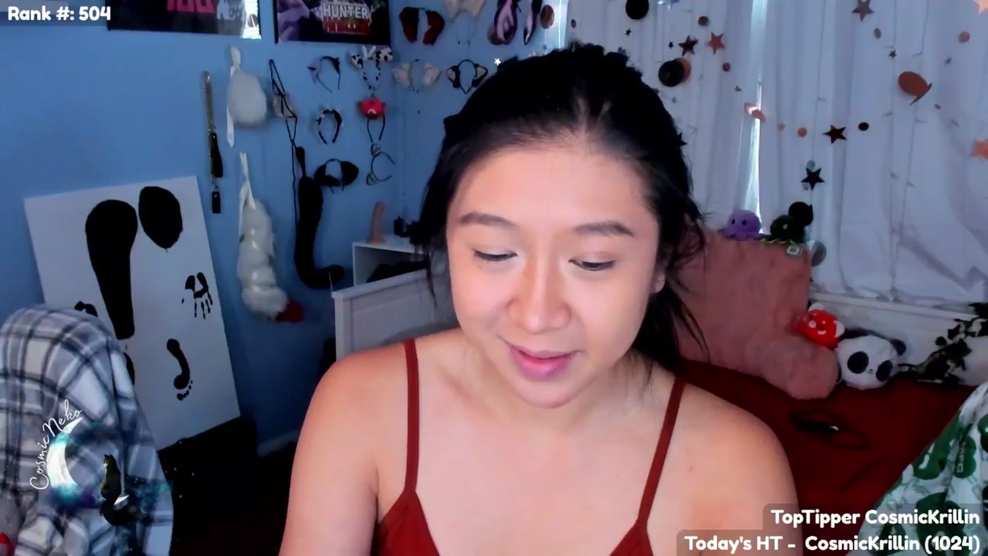 Gallery image thumbnail from CosmicNeko's myfreecams stream on, 10/01/2025, 22:04 image 20 of 20
