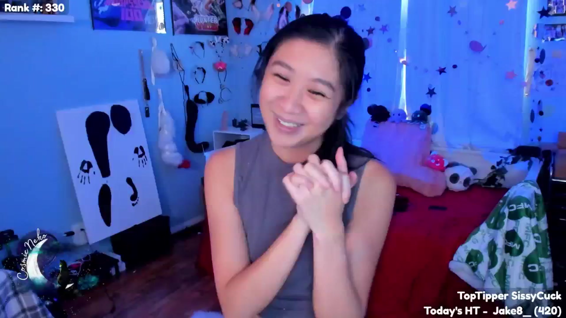 Gallery image thumbnail from CosmicNeko's myfreecams stream on, 10/03/2025, 23:04 image 17 of 20
