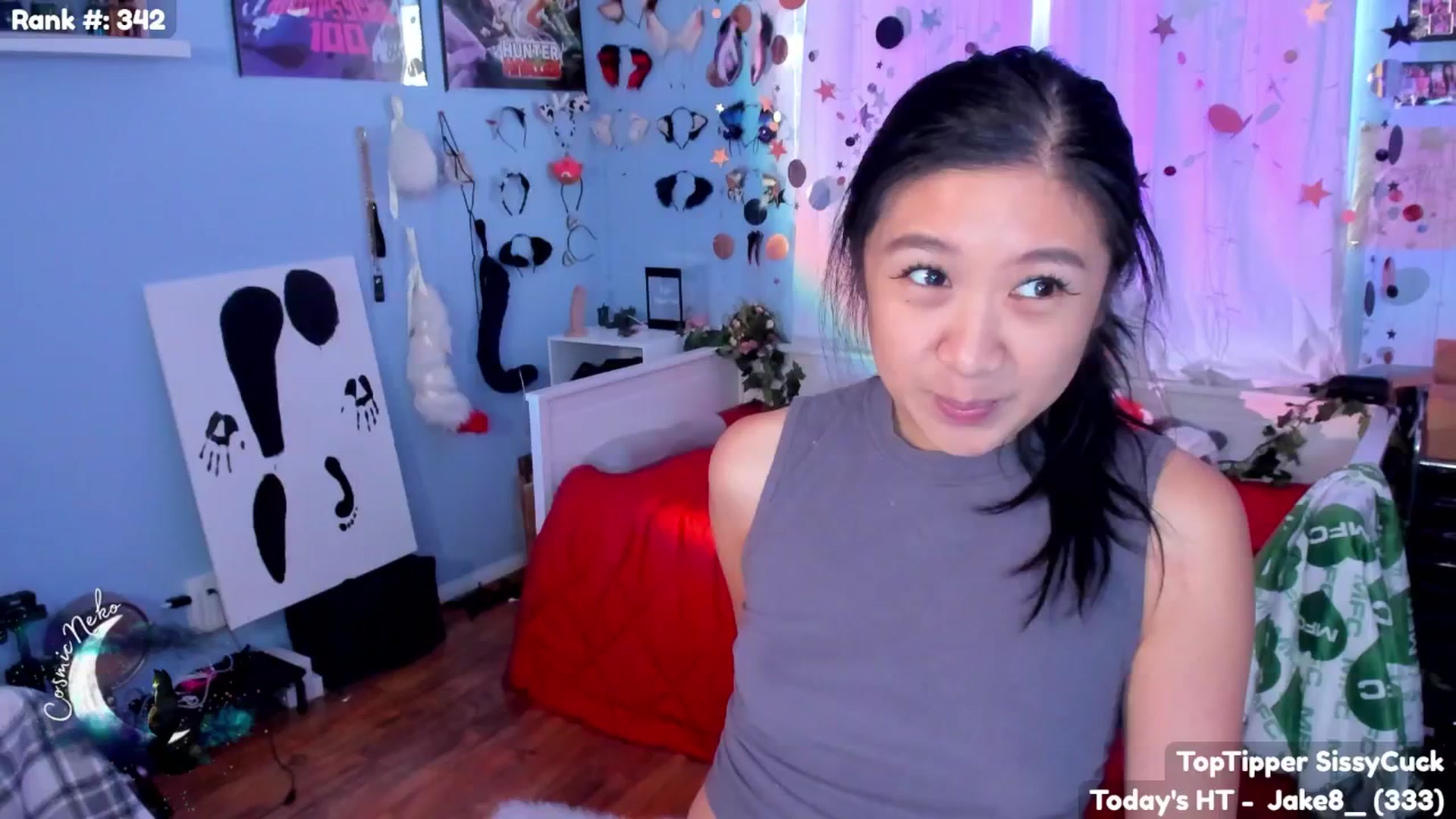 Gallery image thumbnail from CosmicNeko's myfreecams stream on, 10/03/2025, 23:04 image 2 of 20