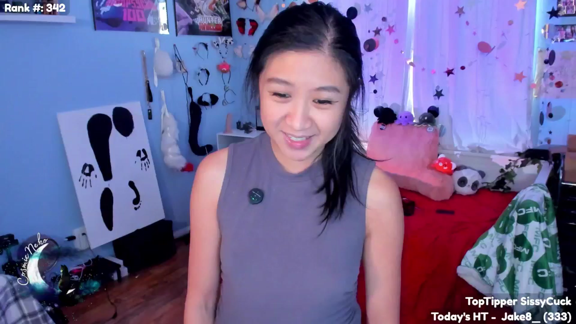 Gallery image thumbnail from CosmicNeko's myfreecams stream on, 10/03/2025, 23:04 image 7 of 20