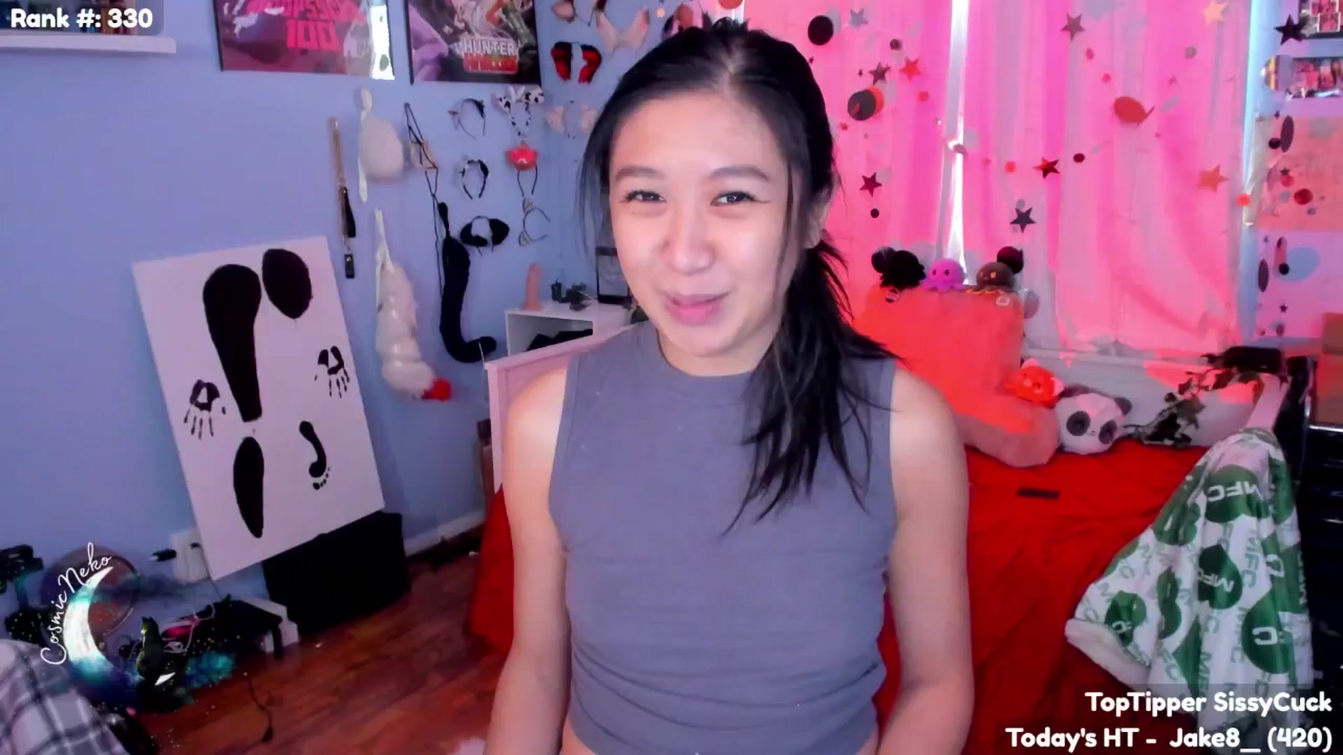 Gallery image thumbnail from CosmicNeko's myfreecams stream on, 10/03/2025, 23:04 image 16 of 20