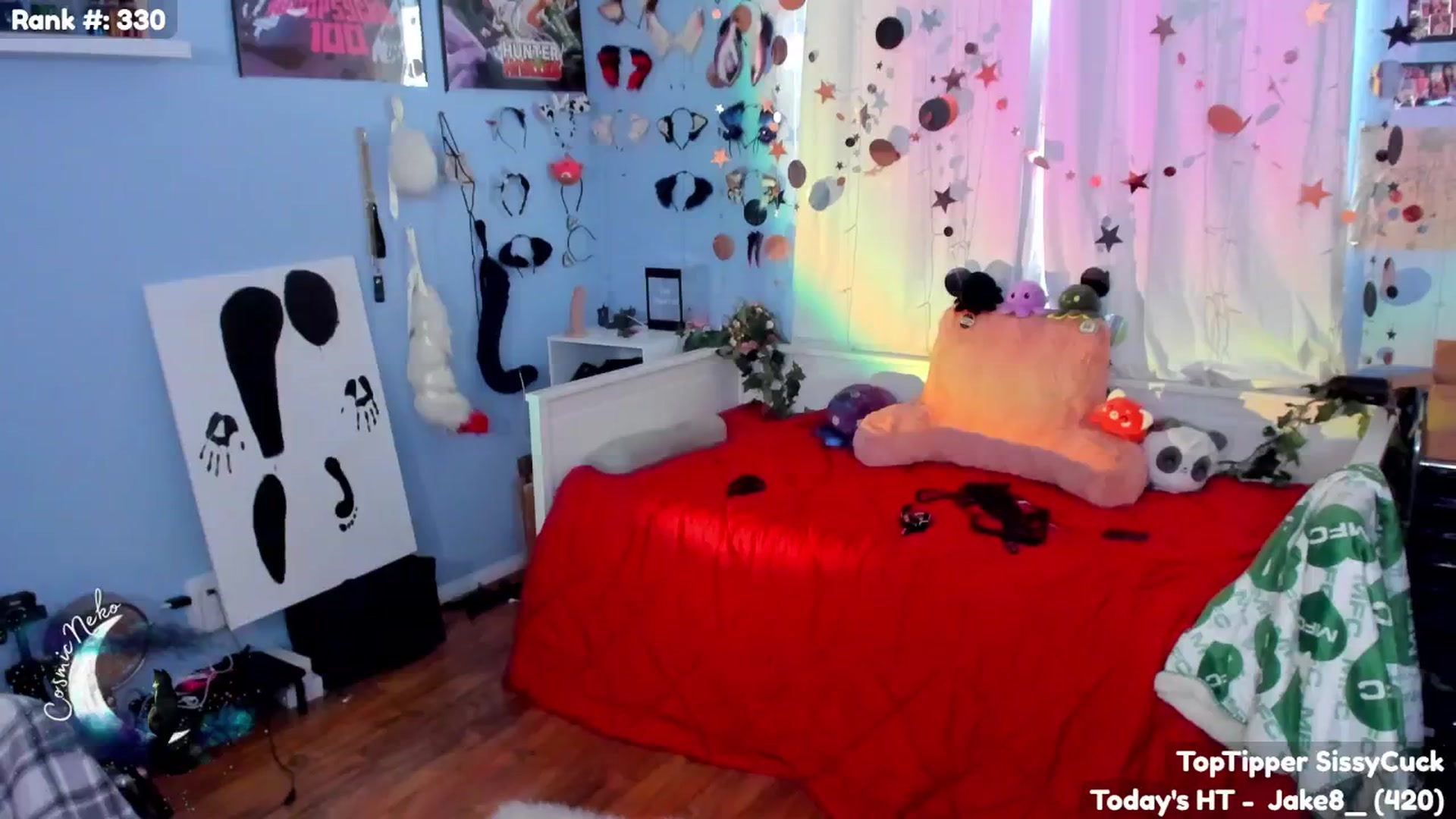 Gallery image thumbnail from CosmicNeko's myfreecams stream on, 10/03/2025, 23:04 image 14 of 20