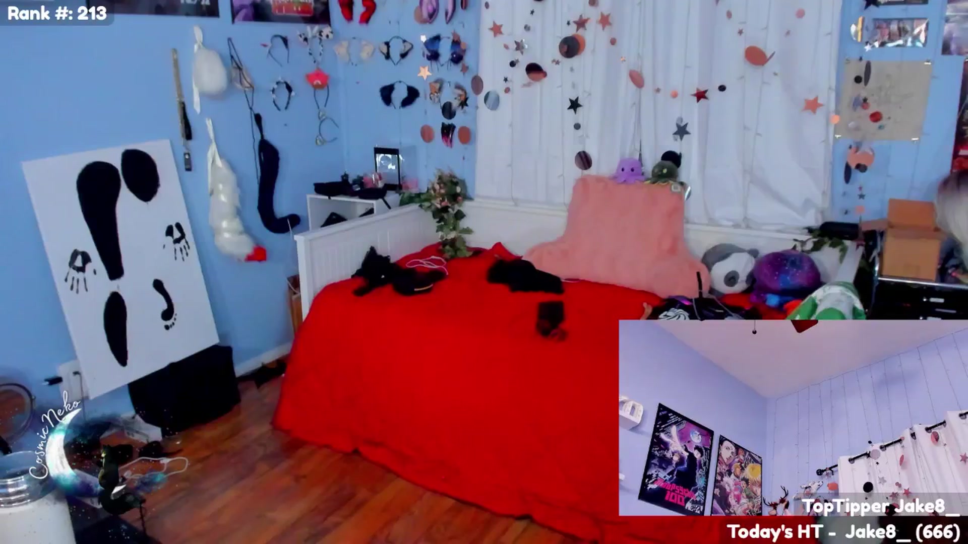 Gallery image thumbnail from CosmicNeko's myfreecams stream on, 10/12/2025, 04:39 image 18 of 20