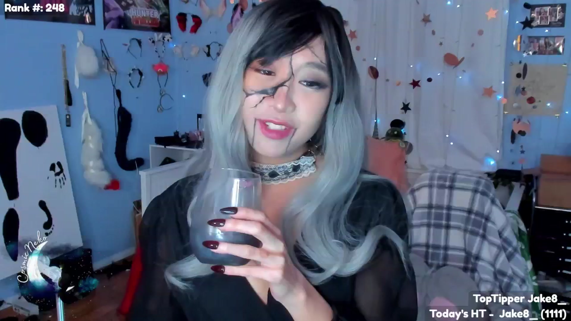 Gallery image thumbnail from CosmicNeko's myfreecams stream on, 10/15/2025, 04:25 image 2 of 20