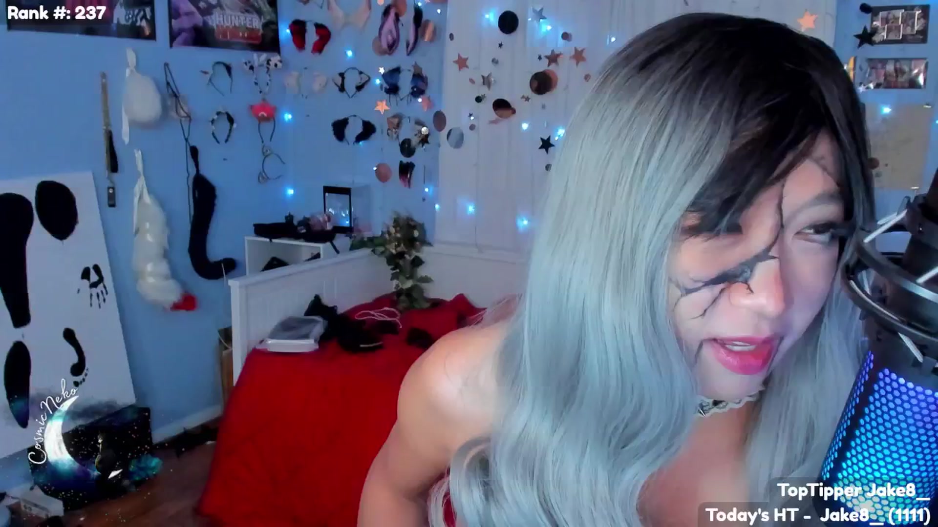 Gallery image thumbnail from CosmicNeko's myfreecams stream on, 10/15/2025, 04:25 image 20 of 20