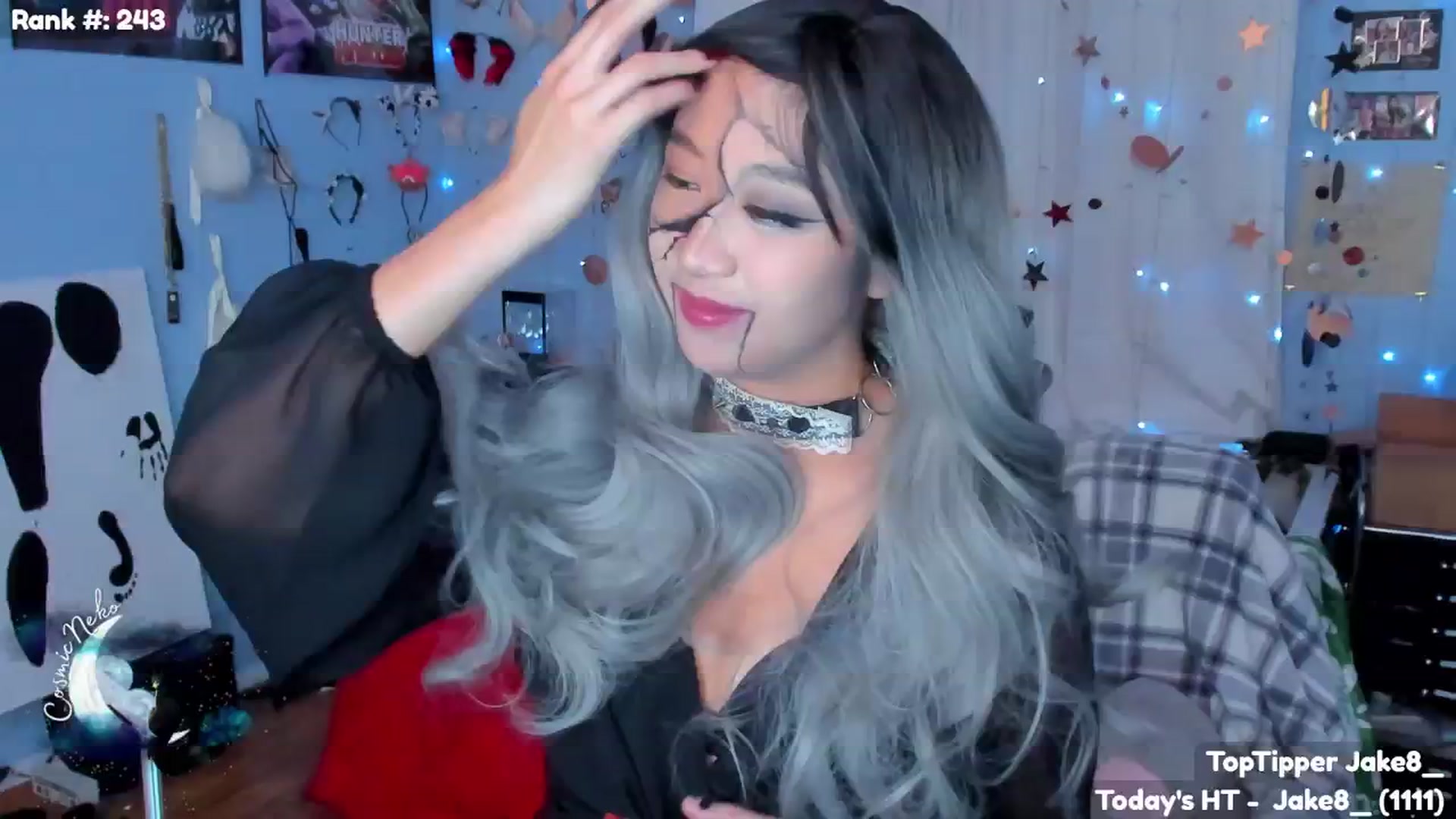 Gallery image thumbnail from CosmicNeko's myfreecams stream on, 10/15/2025, 04:25 image 13 of 20