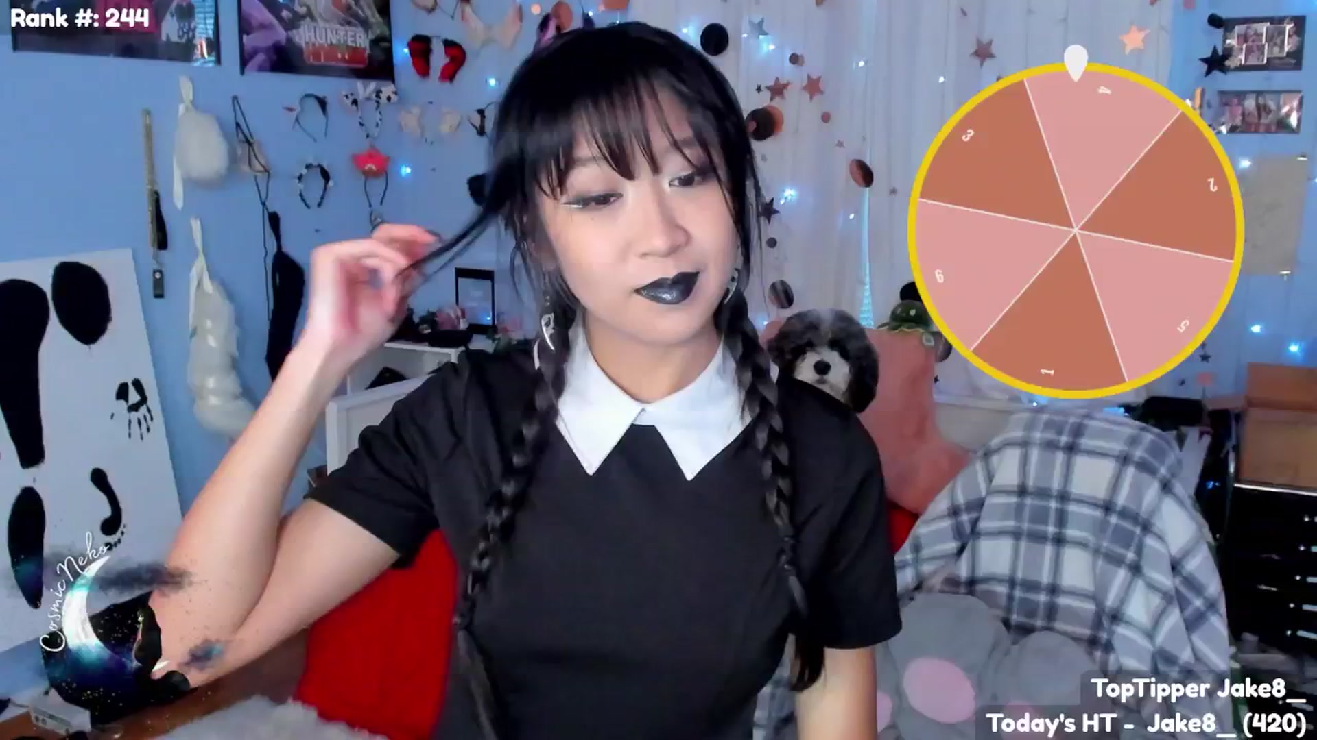 Gallery image thumbnail from CosmicNeko's myfreecams stream on, 10/16/2025, 24:39 image 11 of 20