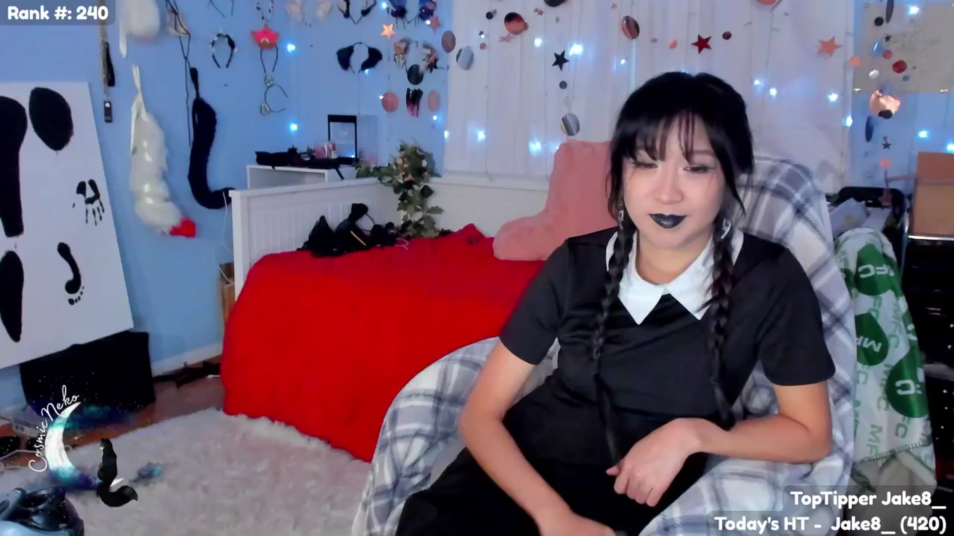 Gallery image thumbnail from CosmicNeko's myfreecams stream on, 10/16/2025, 24:39 image 20 of 20
