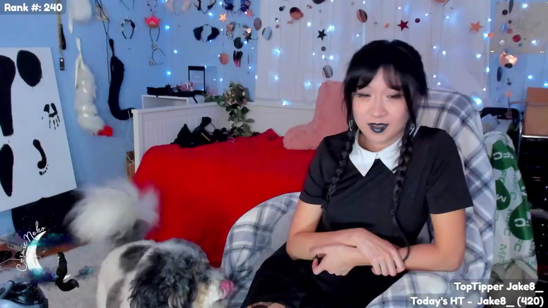 Gallery image thumbnail from CosmicNeko's myfreecams stream on, 10/16/2025, 24:39 image 19 of 20