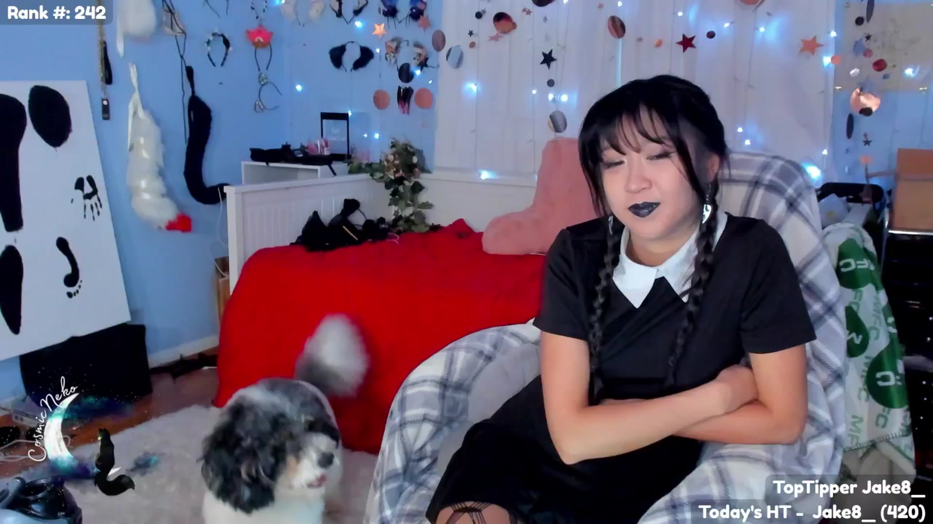 Gallery image thumbnail from CosmicNeko's myfreecams stream on, 10/16/2025, 24:39 image 18 of 20
