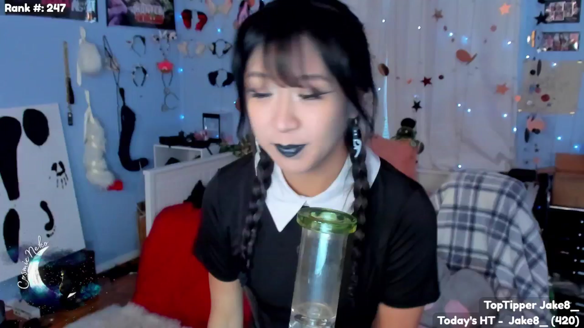 Gallery image thumbnail from CosmicNeko's myfreecams stream on, 10/16/2025, 24:39 image 4 of 20