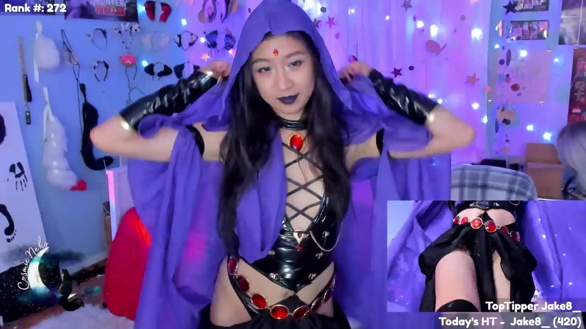 Gallery image thumbnail from CosmicNeko's myfreecams stream on, 10/18/2025, 04:32 image 3 of 20