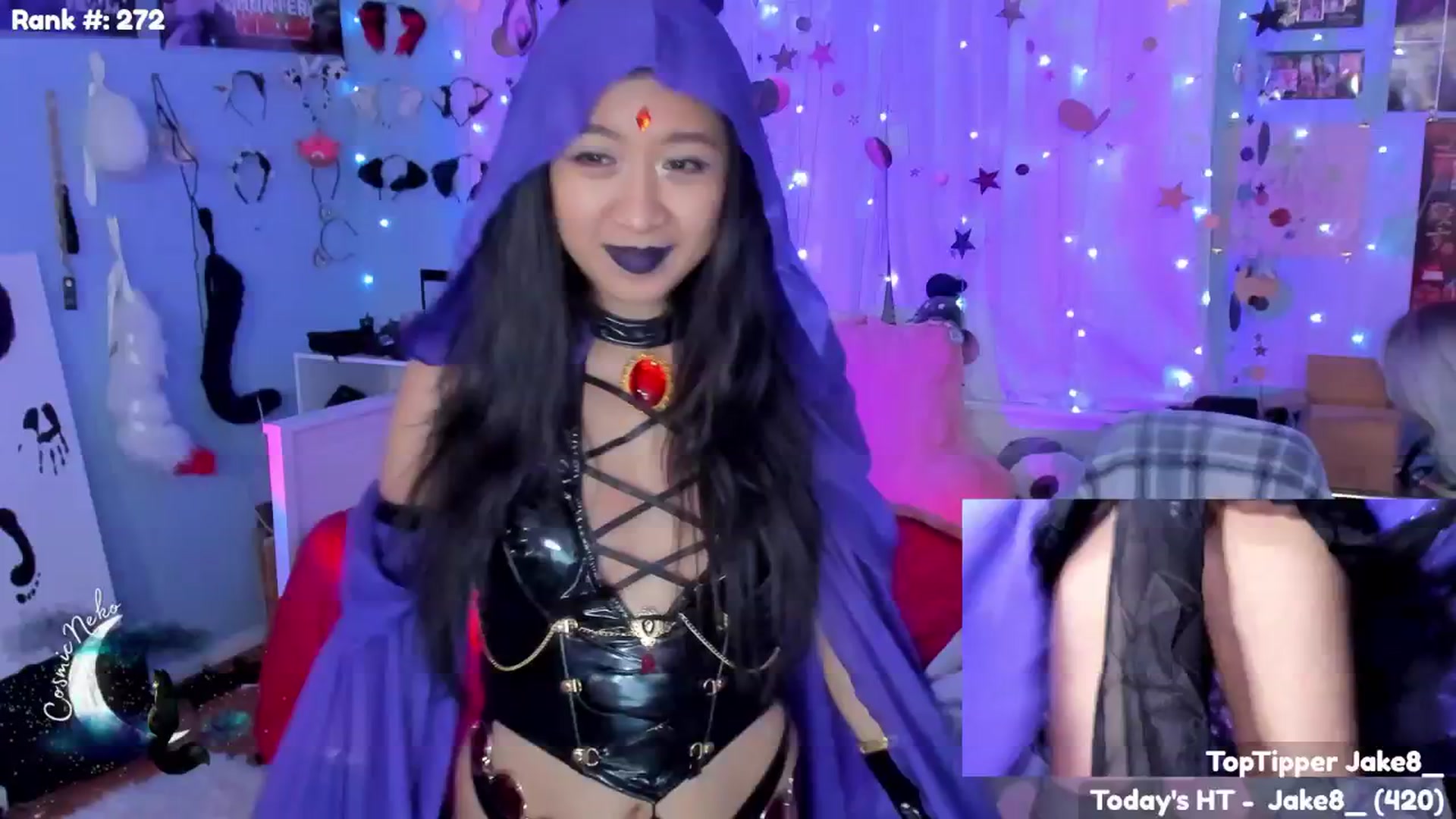 Gallery image thumbnail from CosmicNeko's myfreecams stream on, 10/18/2025, 04:32 image 8 of 20