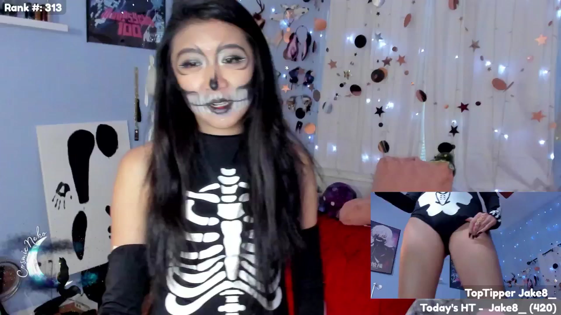 Gallery image thumbnail from CosmicNeko's myfreecams stream on, 10/22/2025, 24:43 image 17 of 20