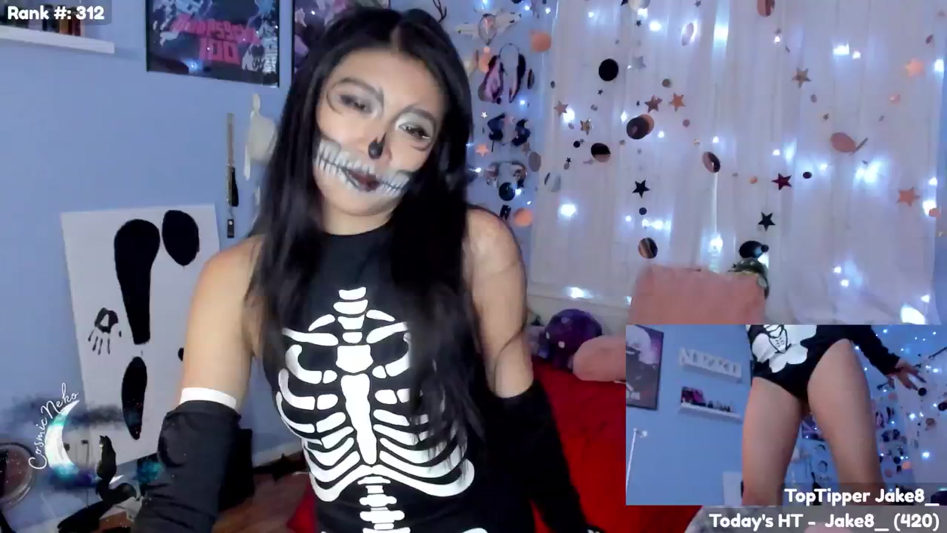 Gallery image thumbnail from CosmicNeko's myfreecams stream on, 10/22/2025, 24:43 image 15 of 20