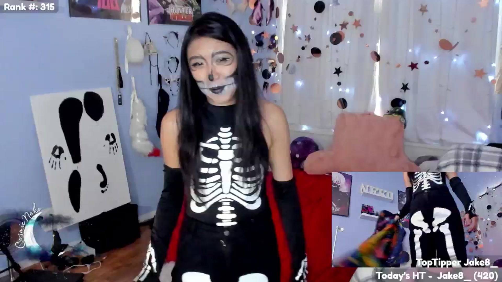 Gallery image thumbnail from CosmicNeko's myfreecams stream on, 10/22/2025, 24:43 image 3 of 20