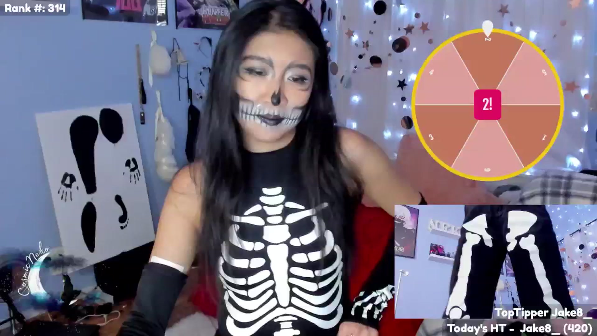 Gallery image thumbnail from CosmicNeko's myfreecams stream on, 10/22/2025, 24:43 image 9 of 20