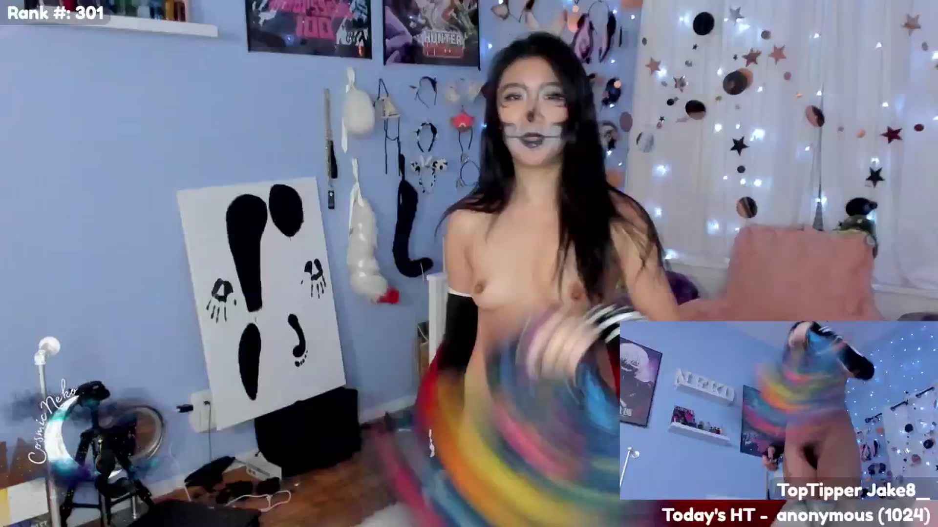 Gallery image thumbnail from CosmicNeko's myfreecams stream on, 10/22/2025, 04:12 image 11 of 20