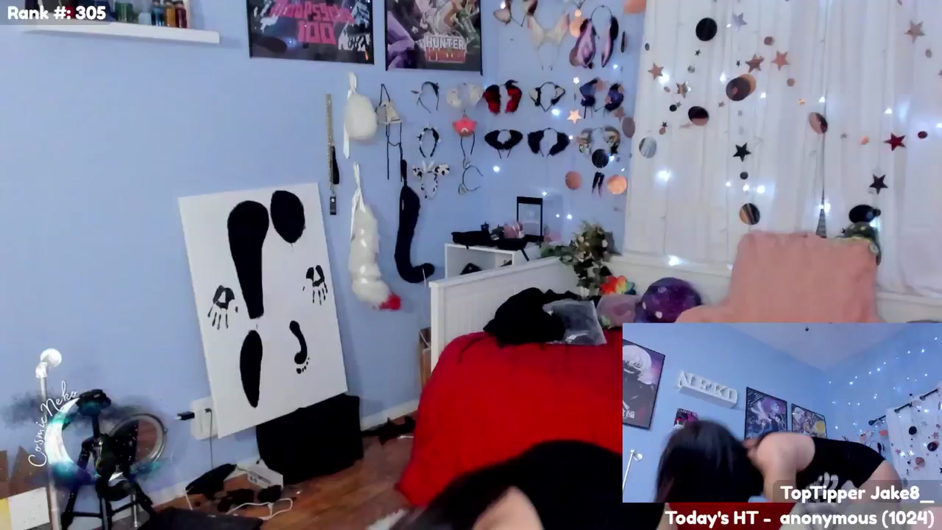 Gallery image thumbnail from CosmicNeko's myfreecams stream on, 10/22/2025, 04:12 image 8 of 20