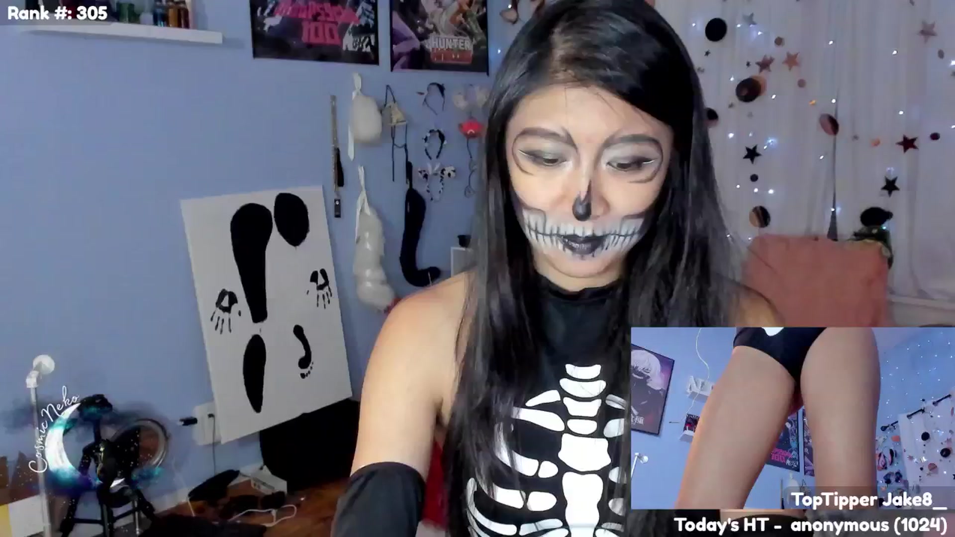 Gallery image thumbnail from CosmicNeko's myfreecams stream on, 10/22/2025, 04:12 image 6 of 20