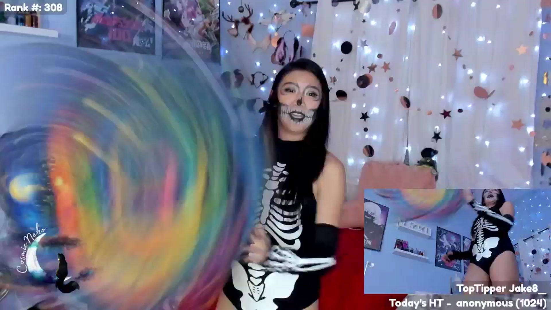 Gallery image thumbnail from CosmicNeko's myfreecams stream on, 10/22/2025, 04:12 image 2 of 20