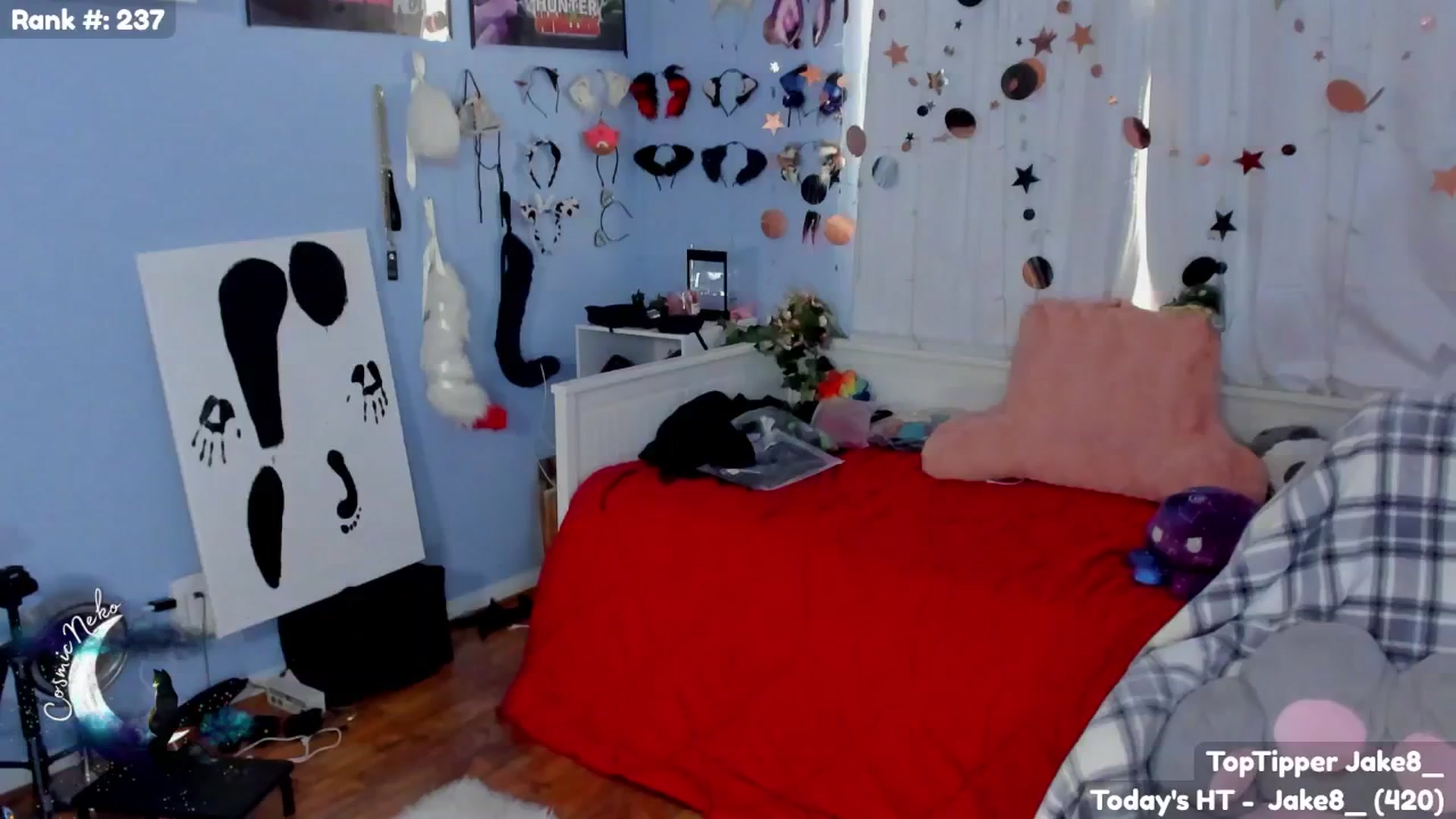 Gallery image thumbnail from CosmicNeko's myfreecams stream on, 10/23/2025, 23:54 image 1 of 20