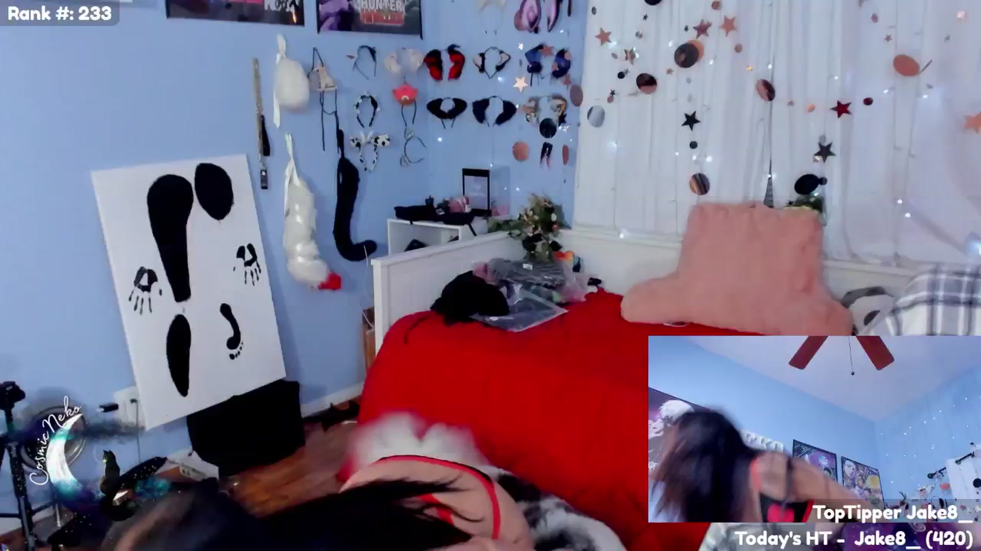 Gallery image thumbnail from CosmicNeko's myfreecams stream on, 10/24/2025, 04:13 image 1 of 20