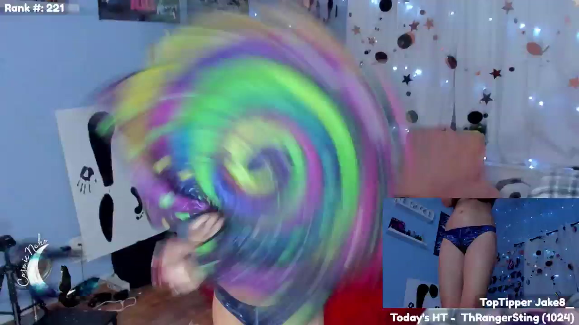 Gallery image thumbnail from CosmicNeko's myfreecams stream on, 10/25/2025, 04:36 image 12 of 20