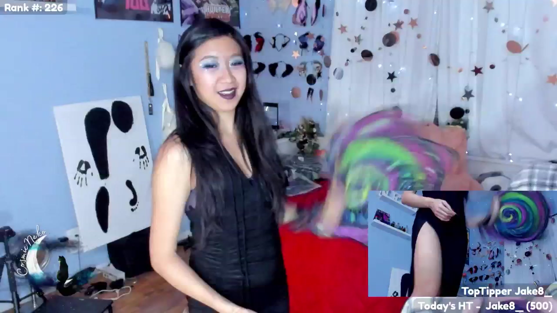 Gallery image thumbnail from CosmicNeko's myfreecams stream on, 10/25/2025, 04:36 image 10 of 20