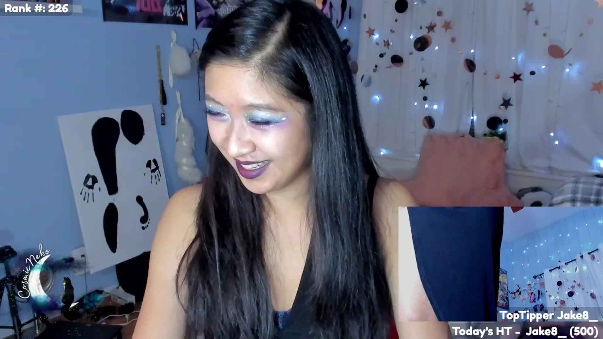 Gallery image thumbnail from CosmicNeko's myfreecams stream on, 10/25/2025, 04:36 image 9 of 20