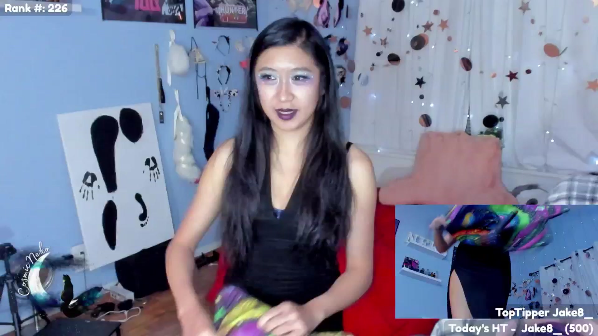 Gallery image thumbnail from CosmicNeko's myfreecams stream on, 10/25/2025, 04:36 image 8 of 20