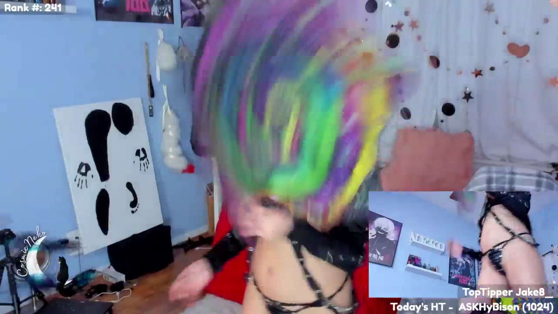 Gallery image thumbnail from CosmicNeko's myfreecams stream on, 10/29/2025, 01:23 image 17 of 20