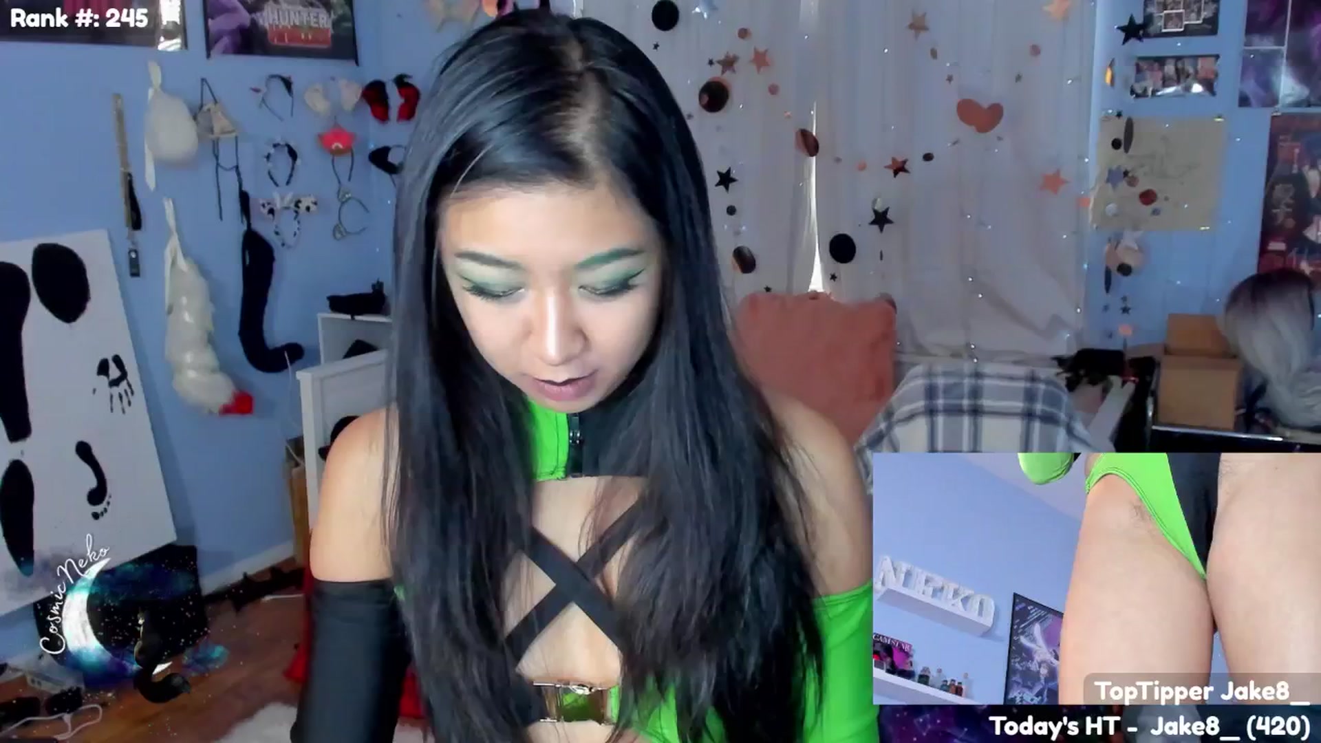Gallery image thumbnail from CosmicNeko's myfreecams stream on, 10/30/2025, 24:17 image 9 of 20