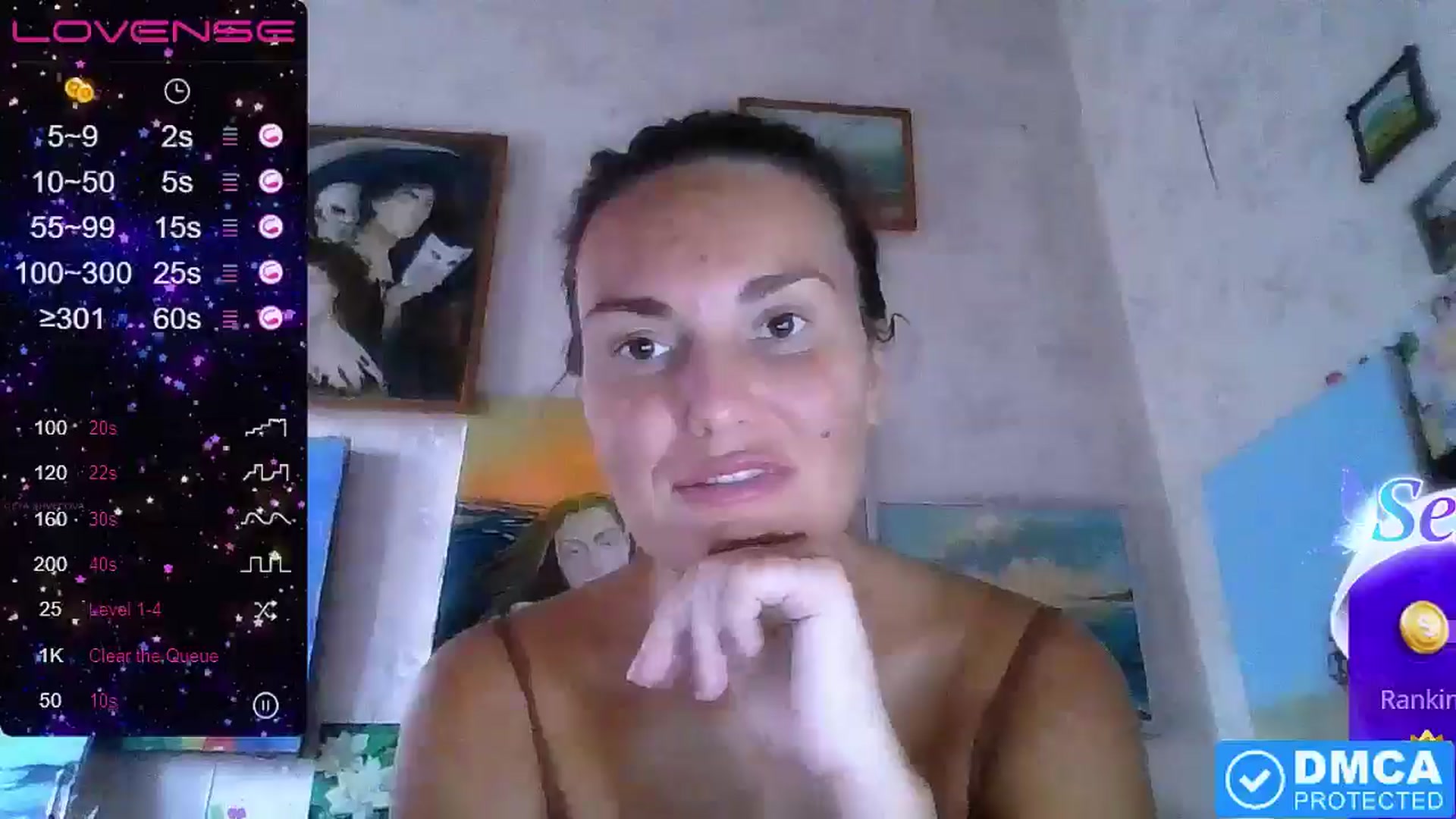 Gallery image thumbnail from CrazyArtis's myfreecams stream on, 08/03/2024, 10:34 image 6 of 20