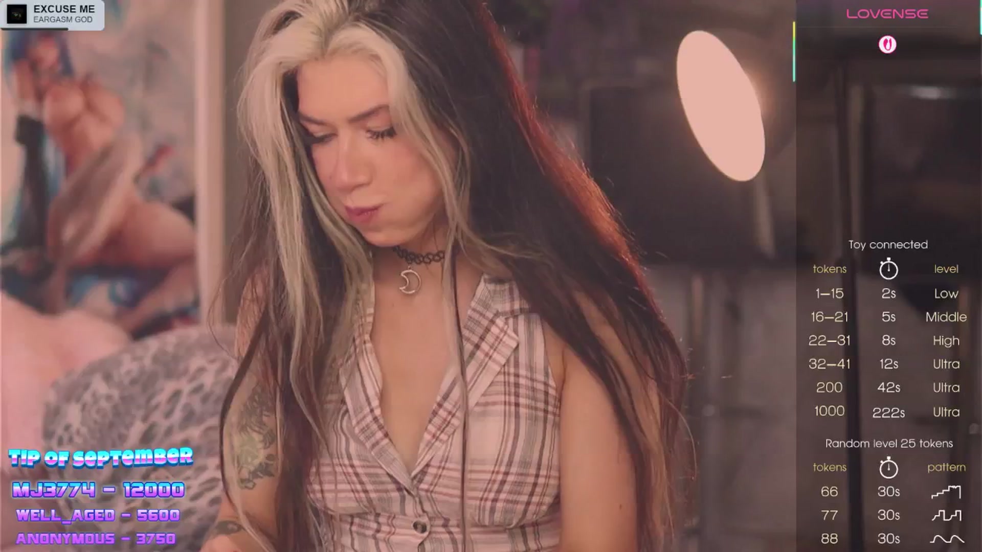 Gallery image thumbnail from Crazy_ButFree's myfreecams stream on, 09/19/2025, 15:13 image 5 of 20