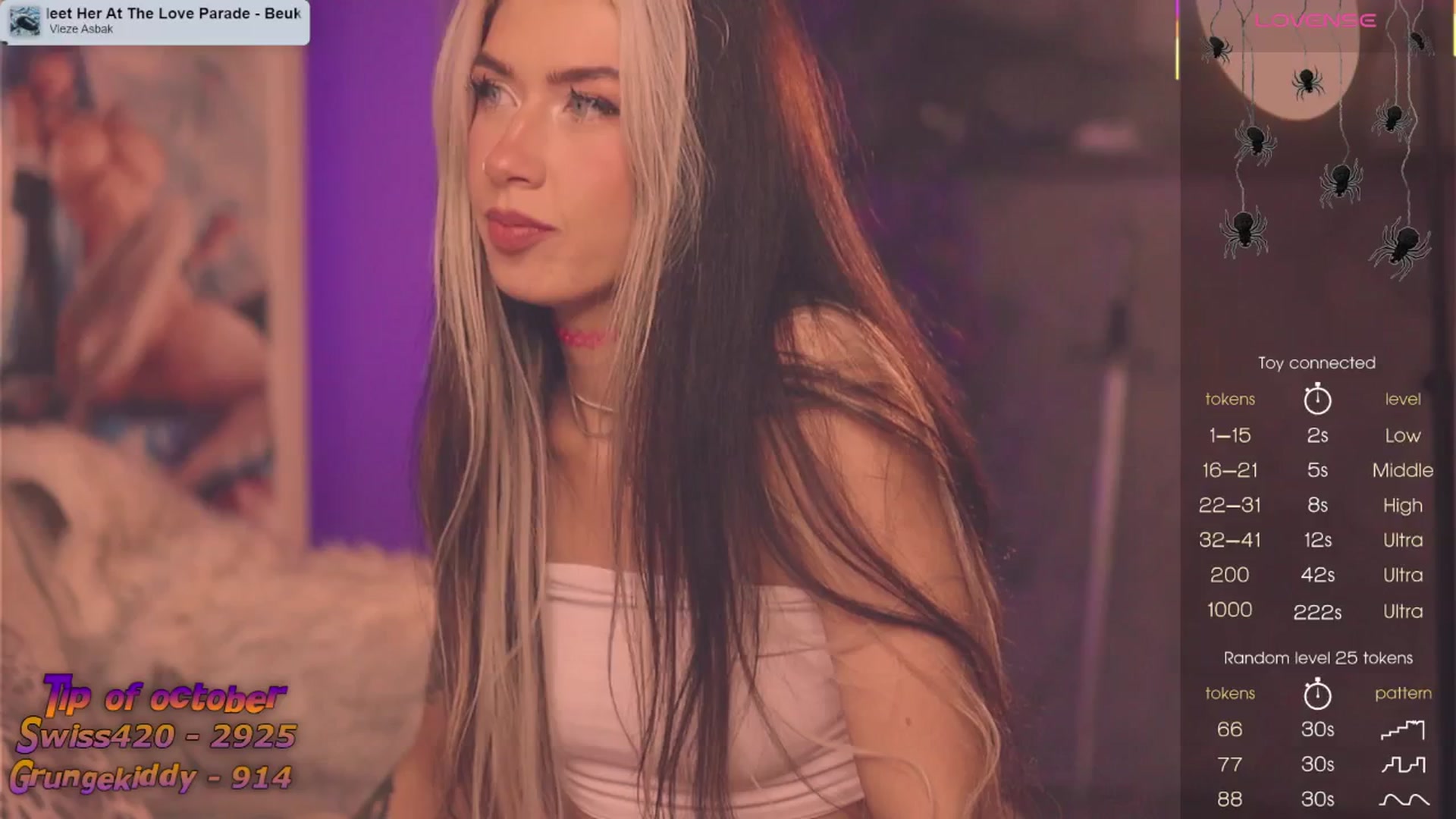 Gallery image thumbnail from Crazy_ButFree's myfreecams stream on, 10/03/2025, 18:10 image 8 of 20