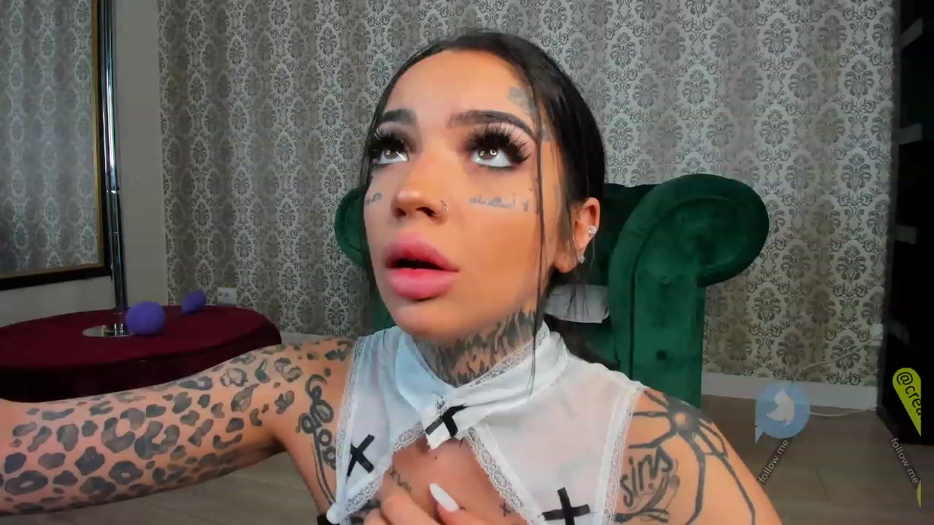 Gallery image thumbnail from CreamyInkk's myfreecams stream on, 01/29/2024, 10:56 image 5 of 20