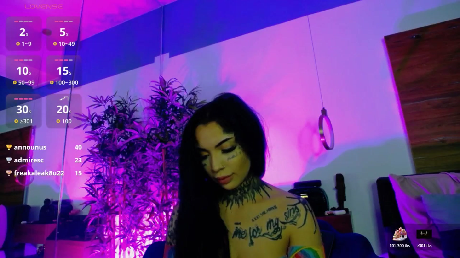Gallery image thumbnail from CreamyInkk's myfreecams stream on, 01/05/2026, 11:26 image 19 of 20