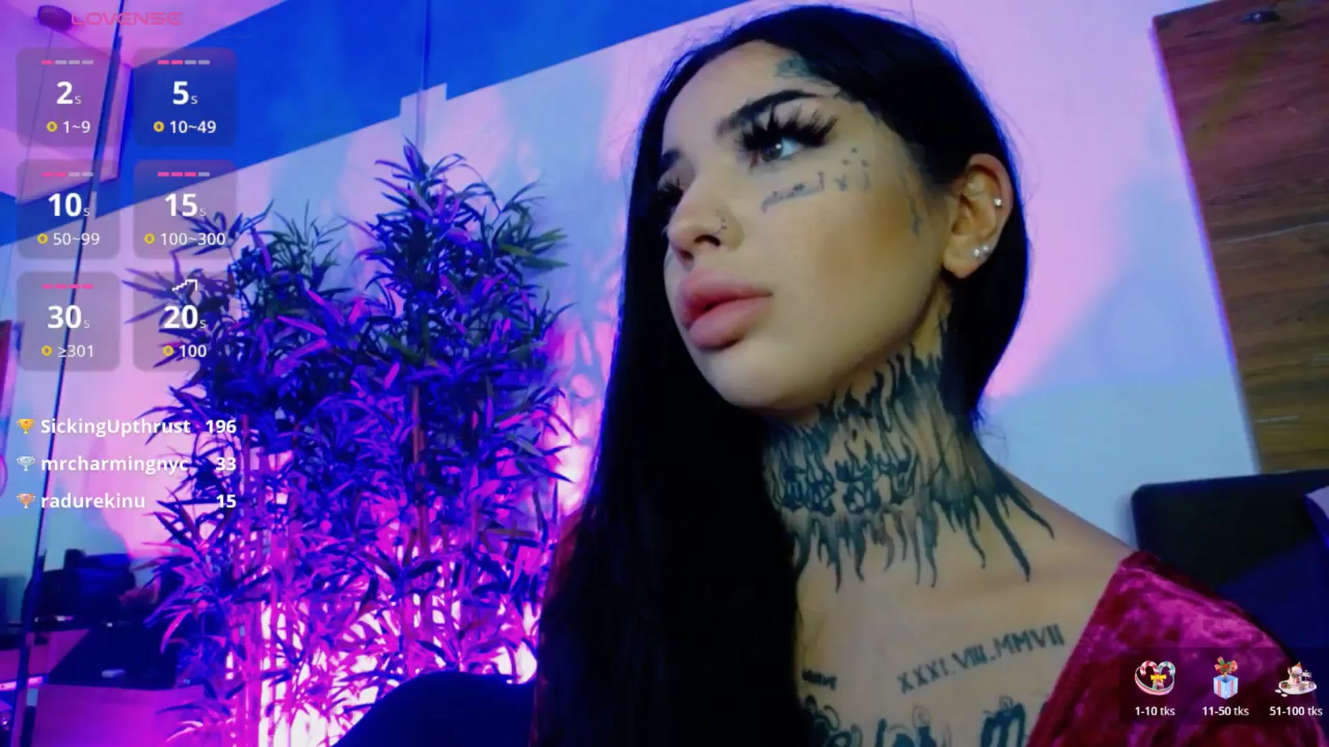 Gallery image thumbnail from CreamyInkk's myfreecams stream on, 01/09/2026, 14:12 image 3 of 20