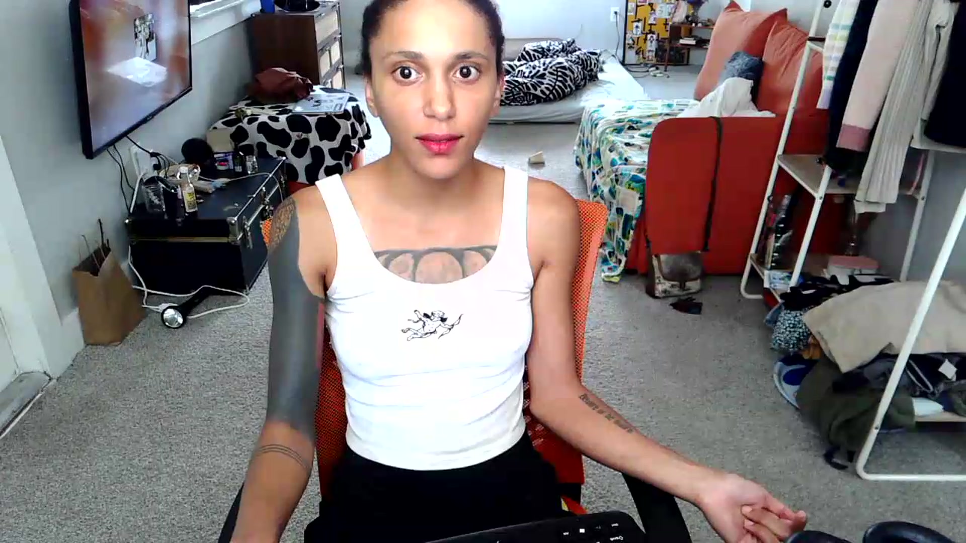 Gallery image thumbnail from CumFe's myfreecams stream on, 06/09/2026, 19:31 image 10 of 20