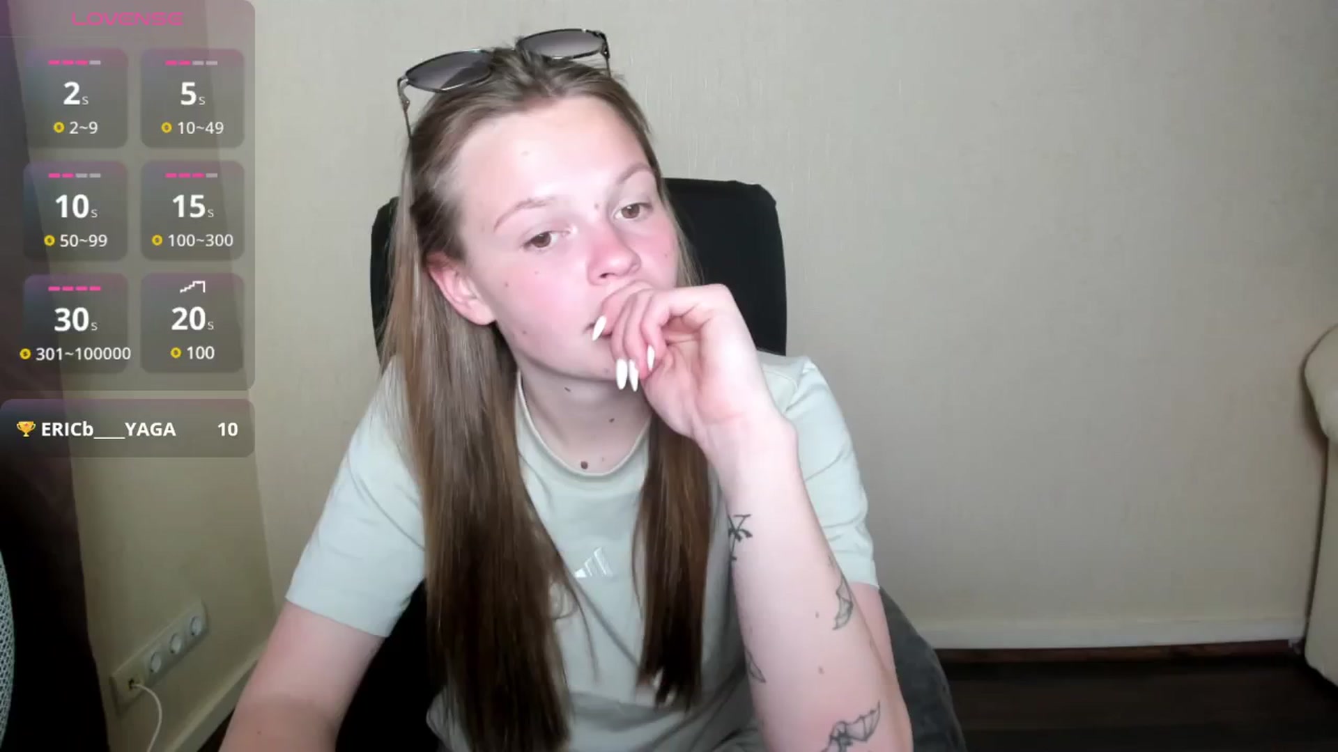 Gallery image thumbnail from CuteDina's myfreecams stream on, 05/04/2025, 09:39 image 18 of 20