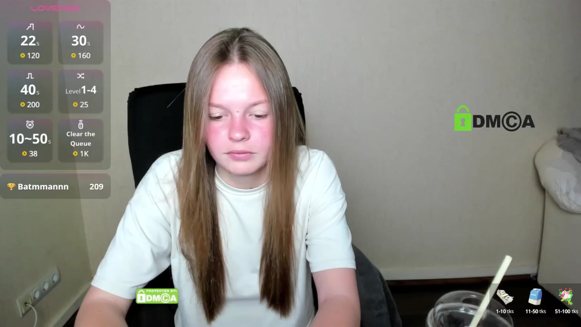 Gallery image thumbnail from CuteDina's myfreecams stream on, 06/21/2025, 07:23 image 14 of 20