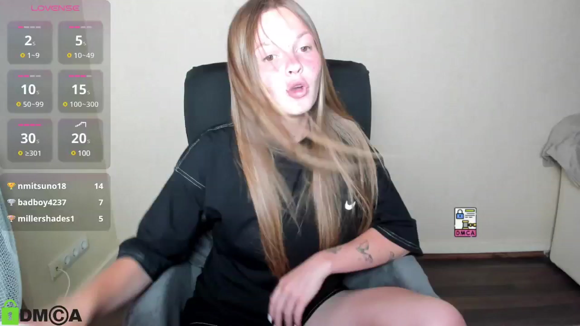 Gallery image thumbnail from CuteDina's myfreecams stream on, 07/20/2025, 11:07 image 6 of 20