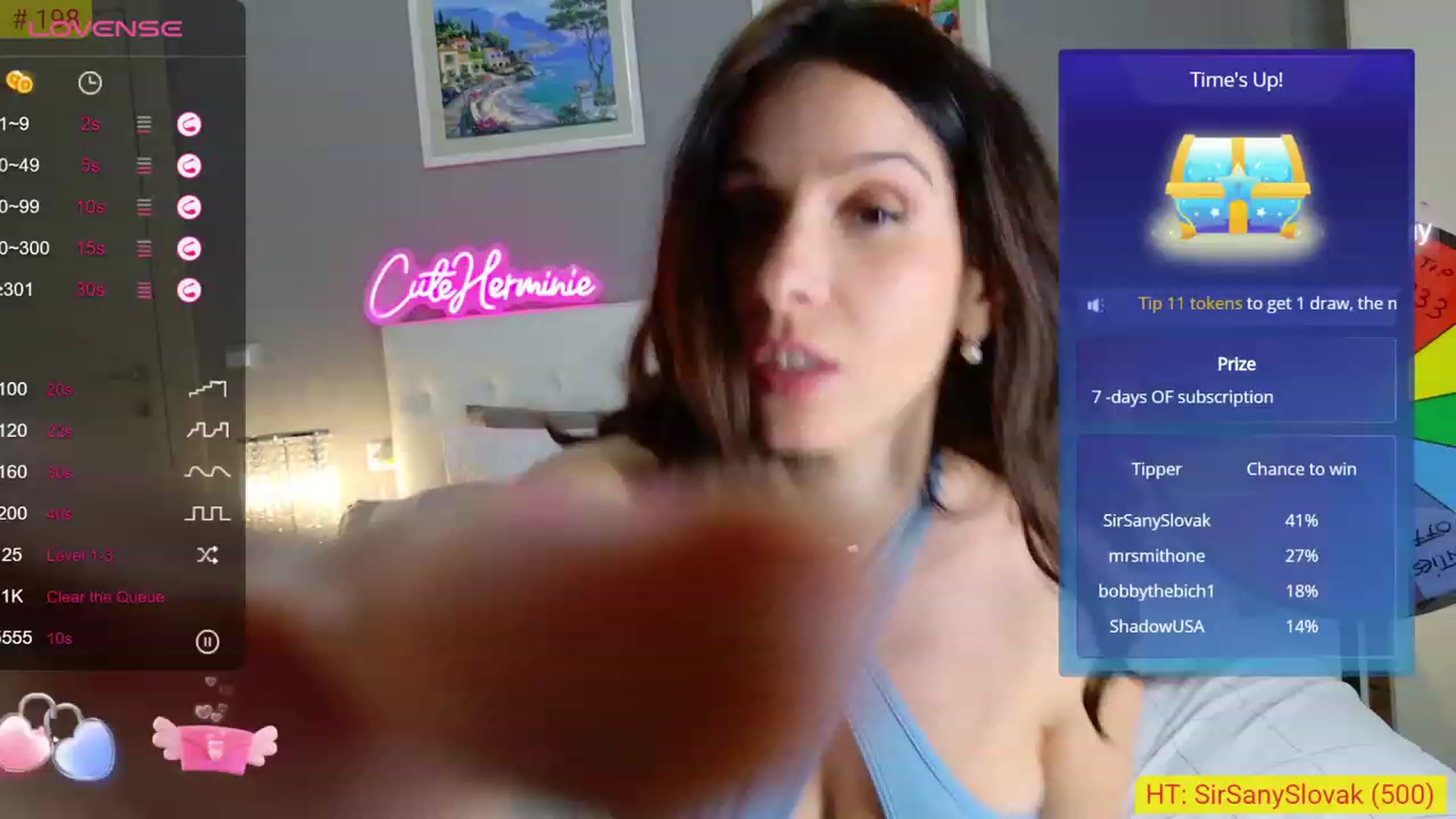 Gallery image thumbnail from CuteHerminie's myfreecams stream on, 02/10/2024, 23:18 image 9 of 20