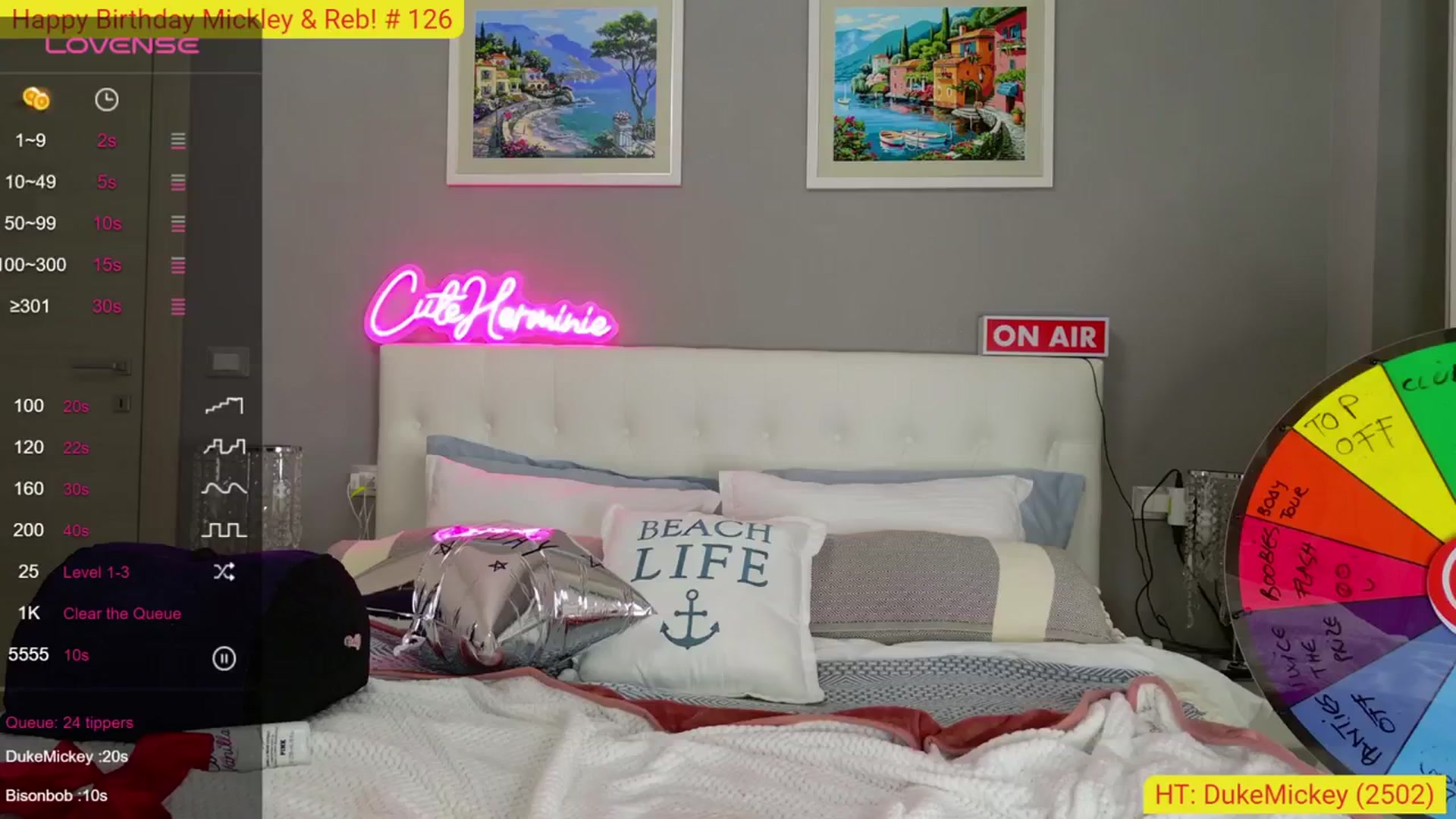 Gallery image thumbnail from CuteHerminie's myfreecams stream on, 02/25/2024, 23:41 image 3 of 20