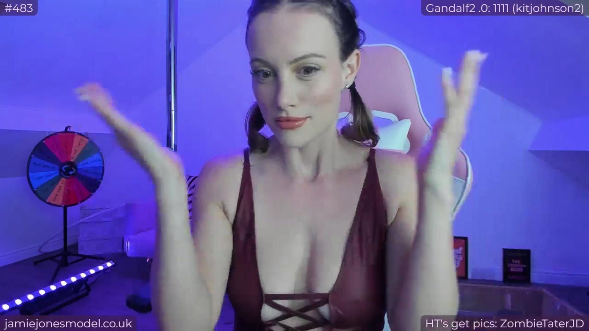 Gallery image thumbnail from CuteJamieJ's myfreecams stream on, 08/02/2024, 23:27 image 7 of 20