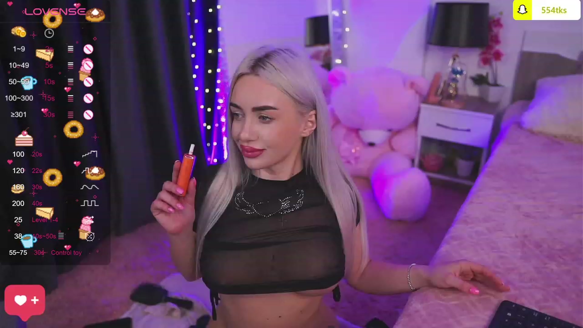 Gallery image thumbnail from Cute_Blondie's myfreecams stream on, 02/05/2024, 06:27 image 13 of 20