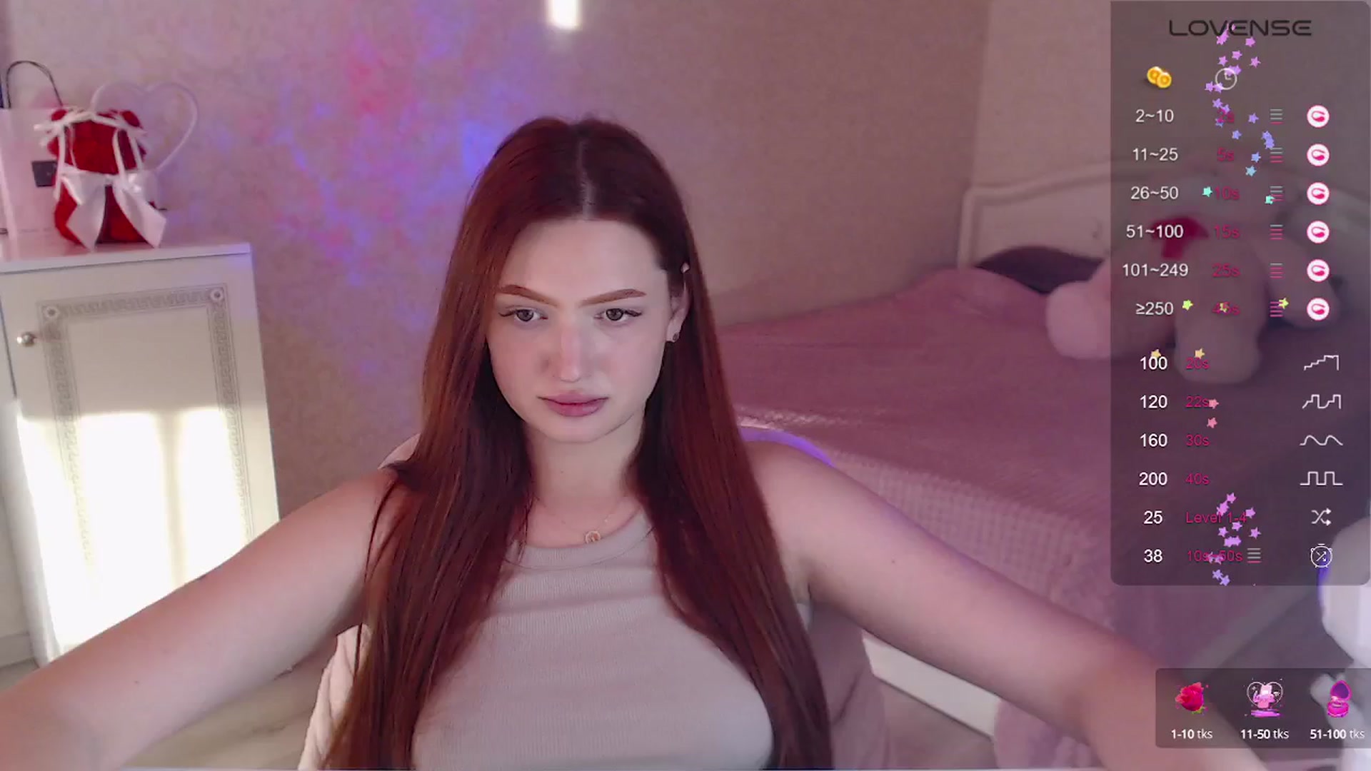 Gallery image thumbnail from CuteeBambi's myfreecams stream on, 06/01/2024, 17:14 image 14 of 20