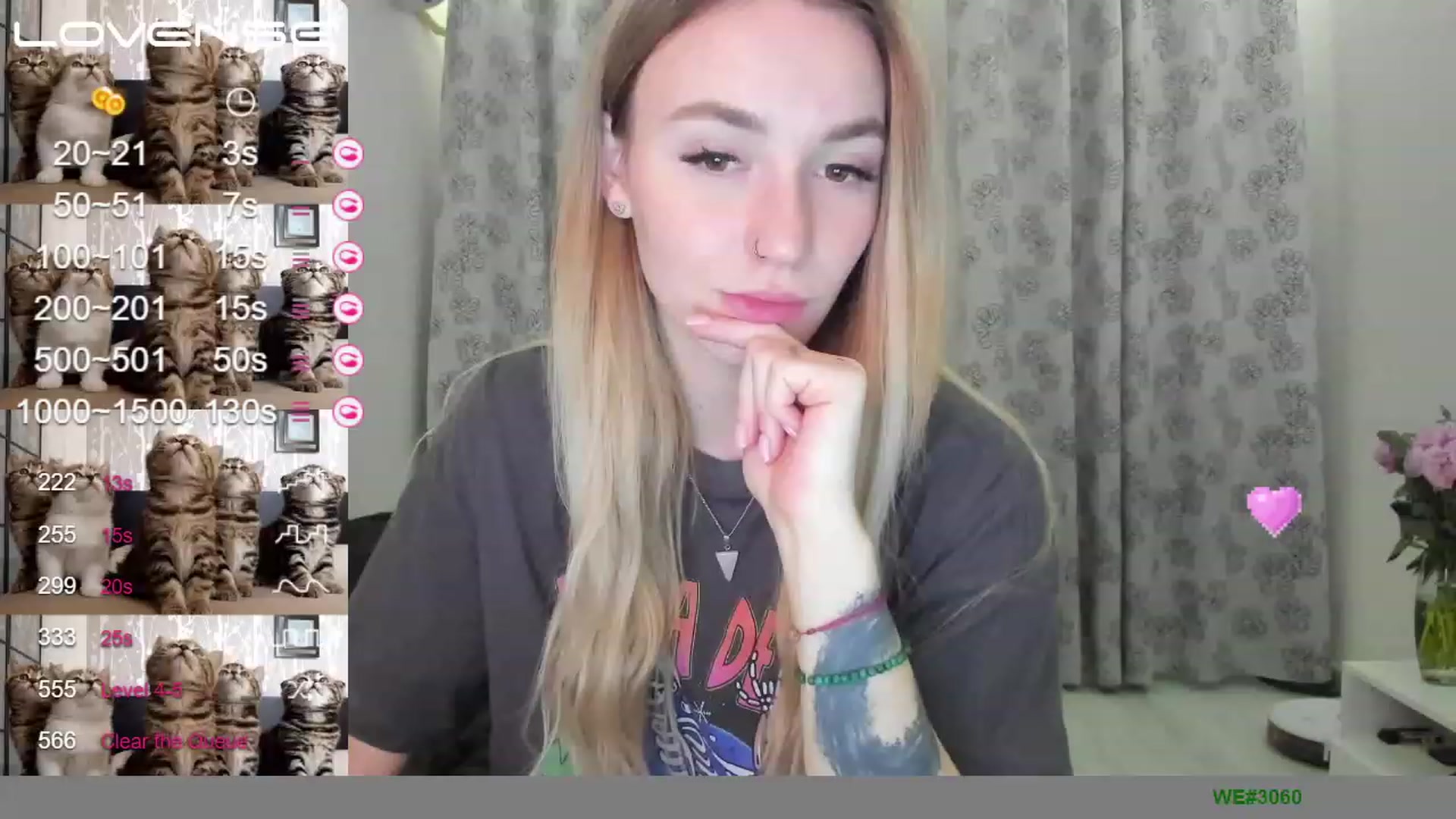 Gallery image thumbnail from Cutestdemon1's myfreecams stream on, 12/04/2022, 02:09 image 1 of 20