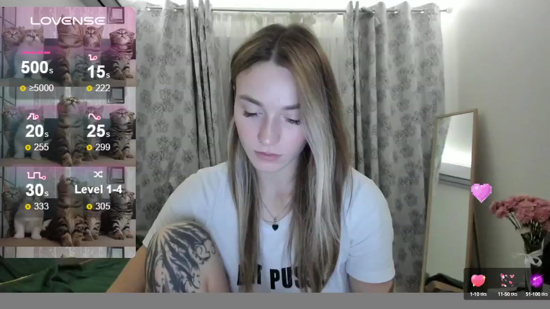 Gallery image thumbnail from Cutestdemon1's myfreecams stream on, 08/01/2024, 22:50 image 16 of 20